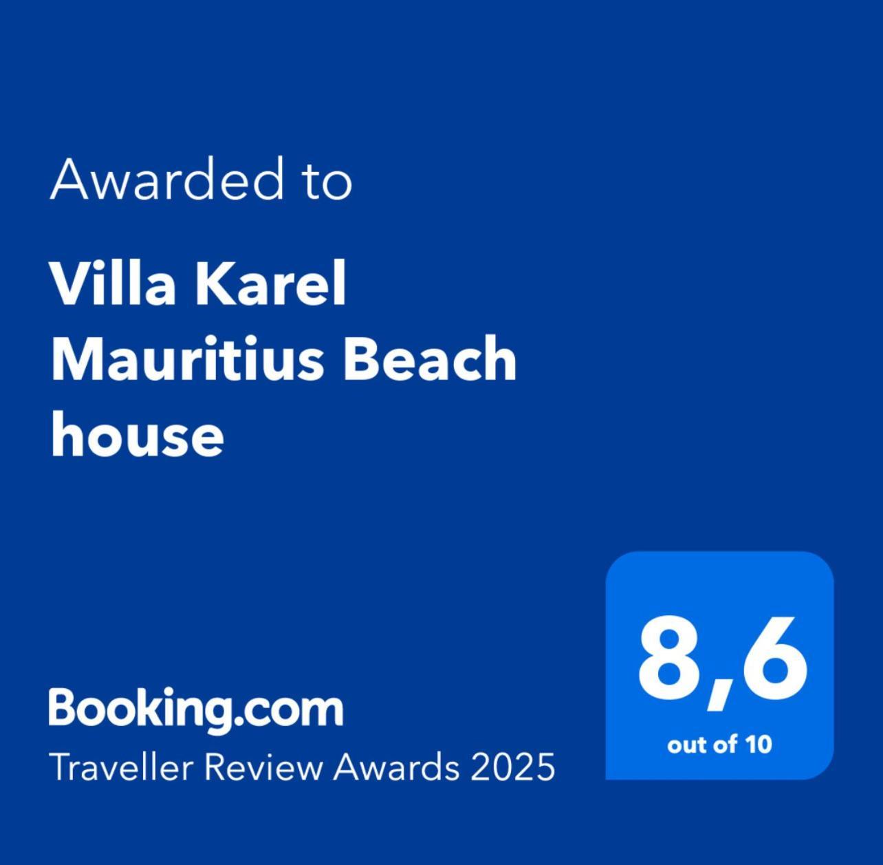 Villa Karel Mauritius Beach House Riambel Exterior photo